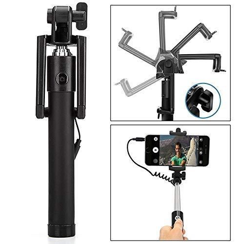 Extendable Selfie Stick with Wireless Remote and Tripod Stand