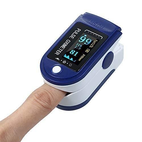 Oximeter-Finger Pulse Oxygen Meter with Audio Visual Alarm and Respiratory Rate